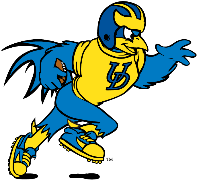 Delaware Blue Hens 1993-Pres Mascot Logo v9 diy iron on heat transfer
